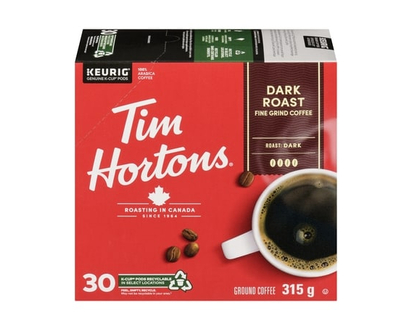 Tim Hortons Ground Coffee Fine Grind Coffee - 30 EA