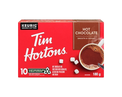 Tim Hortons Dosette K-Cup chocolat chaud, original - 10.0 EA