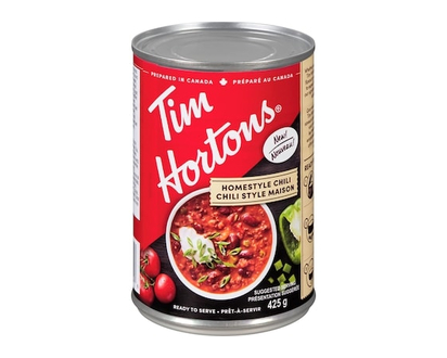 Tim Hortons Homestyle Chili, Canned - 425.0 G
