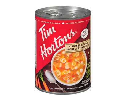 Tim Hortons Soupe poulet et nouilles - 540 ML