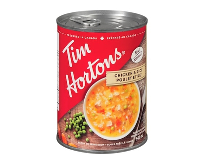 Tim Hortons Soupe poulet et riz - 540 ML