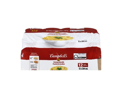 Campbell's Chicken Noodle Soup, Club Pack - 284.0 ML