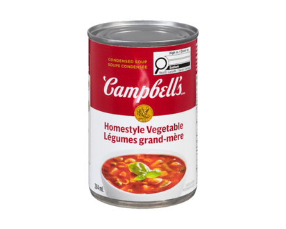 Campbell's Canned Soup, Homestyle Condensed Vegetable Soup - 284.0 ML