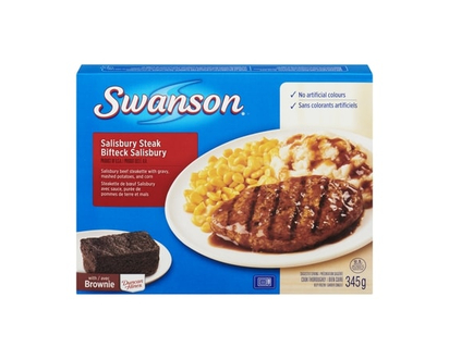 Swanson Salisbury Steak - 345.0 G