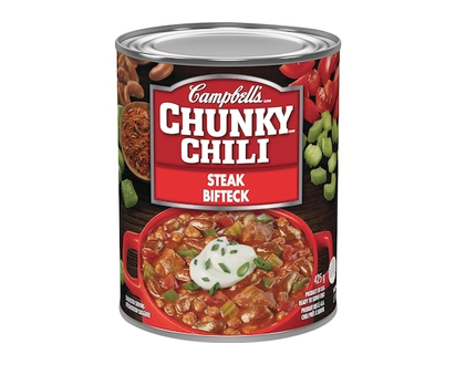 Campbell's Chunky Chili, Steak - 425.0 G
