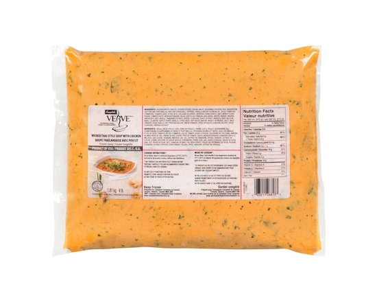 Soupe thaïlandaise avec poulet Verve - 1.81 KG