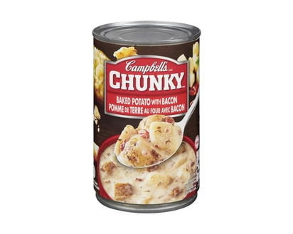 Campbells Chunky Pomme de terre au four avec bacon - 515 ML