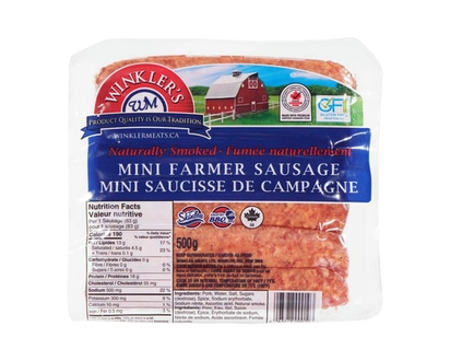 Mini Smoked Farmer Sausages - 500.0 G