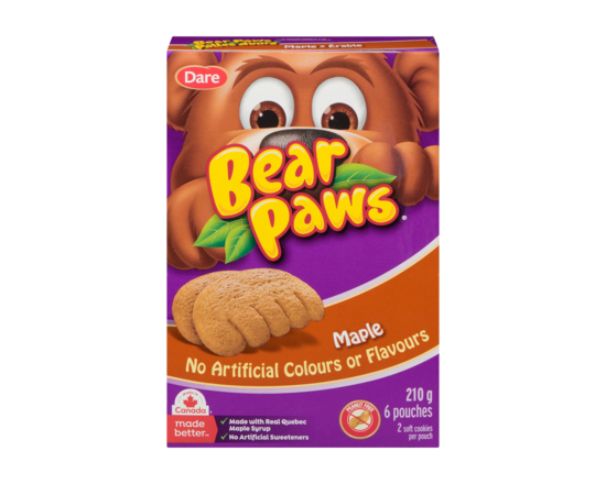 Bear Paws Maple Cookies - 210.0 G