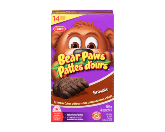 Bear Paws Brownie Cookies - 490.0 G