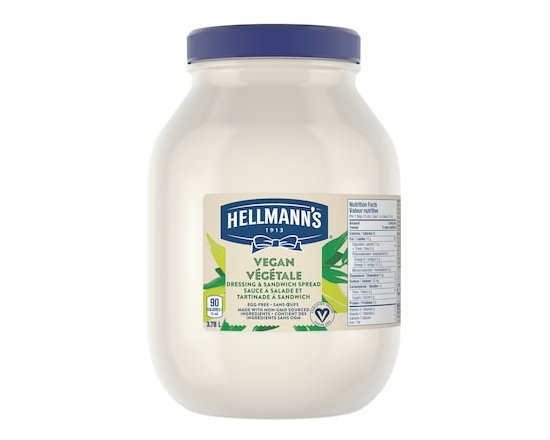Mayonnaise végétalienne - 3.78 L