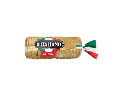 D’Italiano Pain blanc original tranché épais - 675.0 G