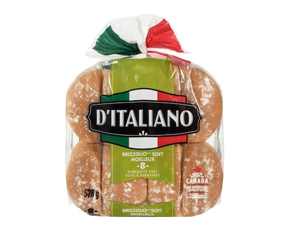 D'Italiano Brizzolio Hamburger Buns - 528.0 G
