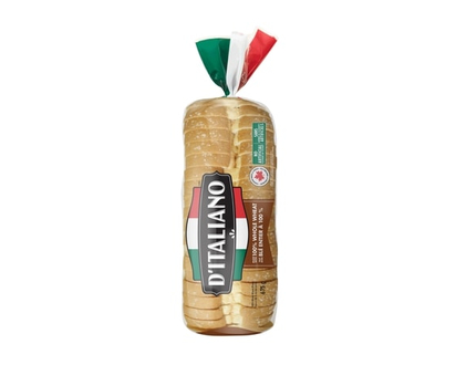 D’Italiano Pain à 100 % de blé entier tranché épais - 675.0 G