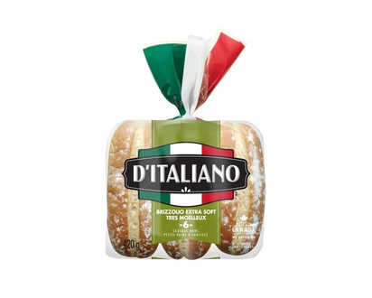 D’Italiano Petits pains à saucisse Brizzolio - 420.0 G