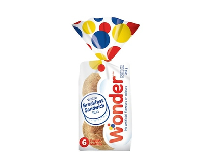 Wonder White English Muffins 6pk - 342.0 G
