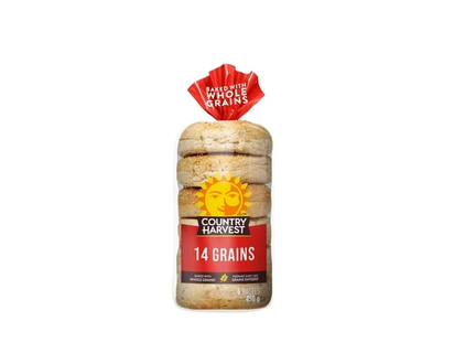 Country Harvest Bagel 14 grains - 450.0 G