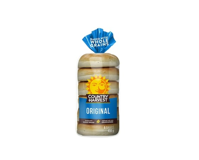 Country Harvest Bagel original - 450.0 G