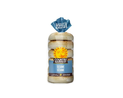 Country Harvest Bagel au sésame - 450.0 G