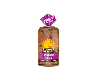 Country Harvest Pain Cannelle et raisins - 600.0 G