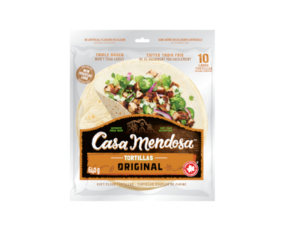 Casa Mendosa Original Large Tortillas - 640.0 G