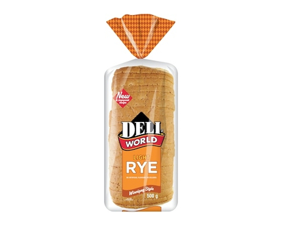 Deli World Light Rye Bread - 500.0 G