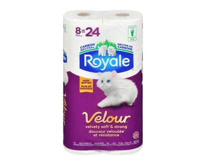 Royale Rolls Of Bathroom Tissue 2 Ply - 8 EA