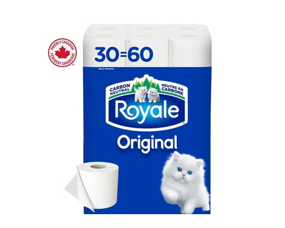 Royale Original Toilet Paper, 30 Equal 60 Rolls, 242 Bathroom Tissues per roll - 242.0 EA