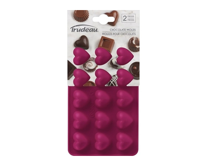 Trudeau Heart Chocolate Mold Set - 1.0 EA