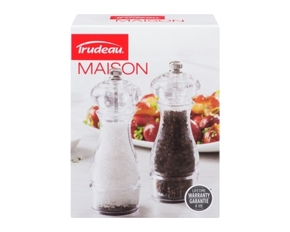 Trudeau Maison Maya Pepper & Salt Mill - 1.0 EA