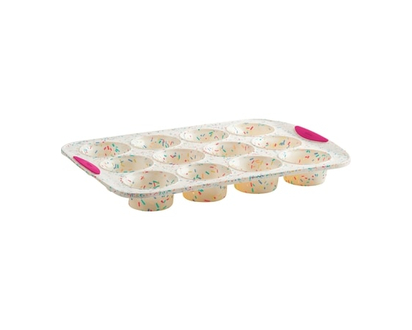Trudeau Trudeau Structure Silicone Confetti 12-Count Muffin Pan - 1.0 EA