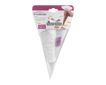 Trudeau Pro.Zip Choco Melt Bags 12'', 12 Per Box - 1.0 EA
