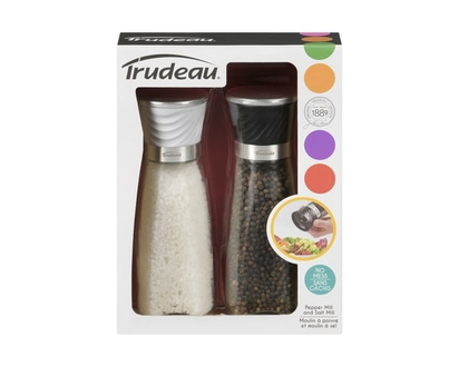 Trudeau Black and White Mill sets - 1.0 EA
