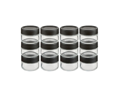 STAK Set of 12 Small Jars Unfilled - 1.0 EA
