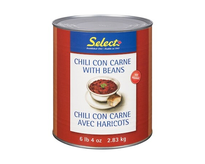 Select Hot Chili Con Carne - 2.83 KG
