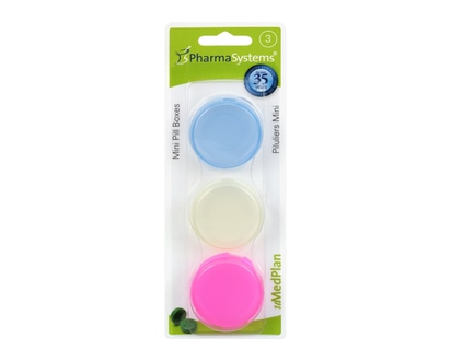 PharmaSystems uMedPlan Mini Pill Boxes - 1.0 EA