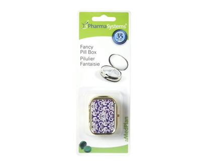 PharmaSystems uMedPlan Fancy Pill Box - 1.0 EA