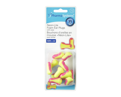 PharmaSystems uHear Neon-Lite Foam Ear Plugs - 1.0 EA