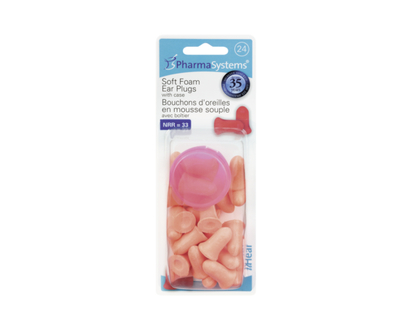 PharmaSystems Foam Ear Plugs - 1.0 EA