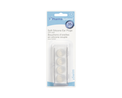 PharmaSystems uSwim Soft Silicone Ear Plugs - 4.0 EA
