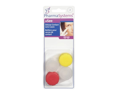 PharmaSystems uSee Deluxe Contact Lens Cases - 1.0 EA