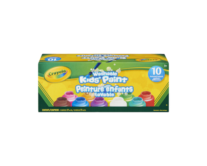 Crayola Peinture pour projets lavable Crayola, paq. 10 - 1.0 EA