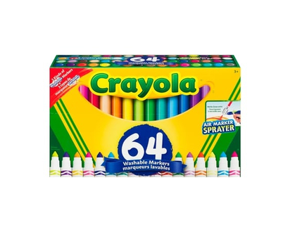 Crayola 64 Count Variety Pack Washable Marker - 1.0 EA