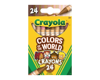 Crayola 24 Colors of the World™ Crayons - 1.0 EA