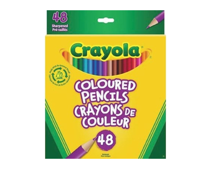 Crayola Coloured Pencils, 48 Count - 1.0 EA