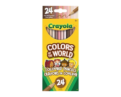 Crayola 24 Colors of the World™ Coloured Pencils - 1.0 EA