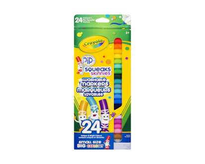 Crayola Pip-Squeaks Skinnies Fine Line Markers - 1.0 EA