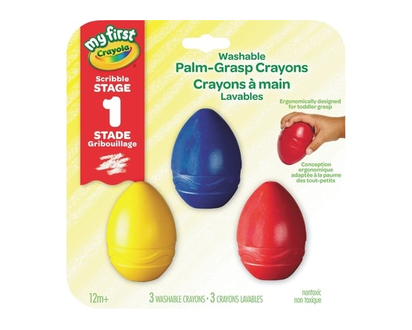 Crayola My First Palm Grasp Crayons - 1.0 EA