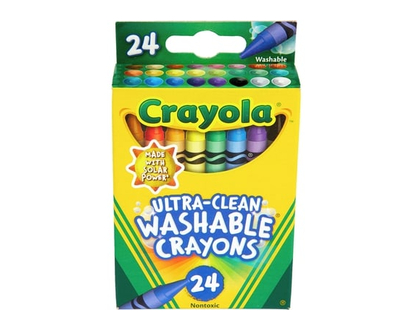 Crayola 24 Ultra Clean Washable Crayons - 1.0 EA