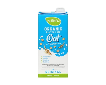 Natura Organic gluten-free oat beverage original - 946.0 ML